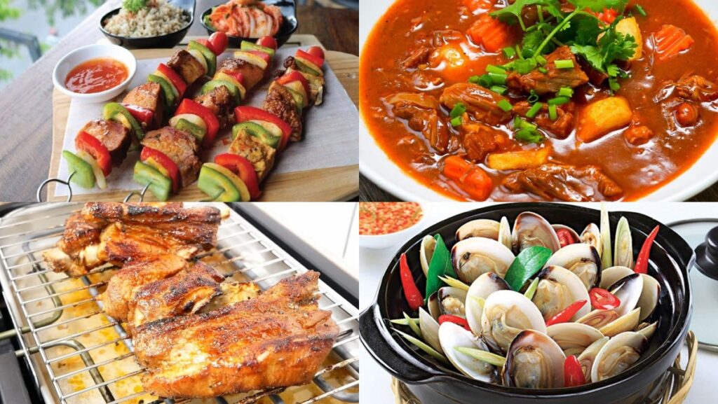 Chi tiết từng món ăn