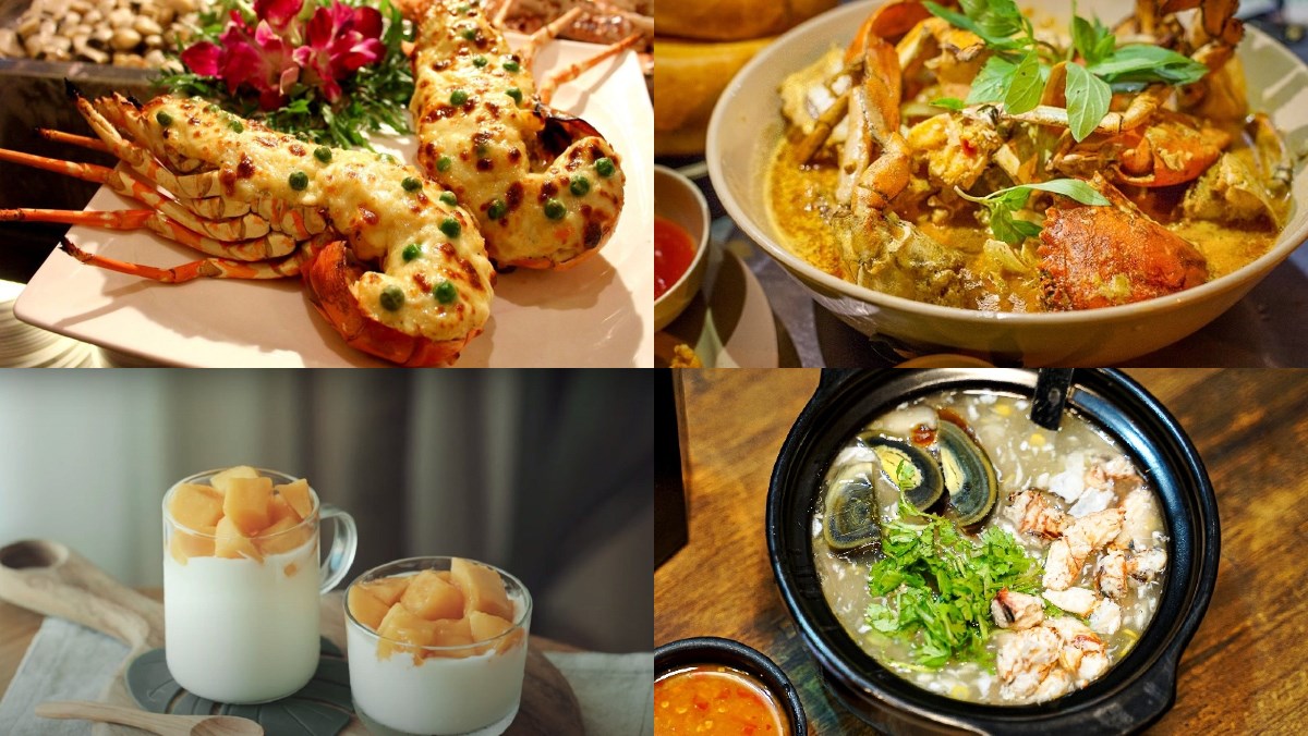 Cua Bể Hấp Sả Bia