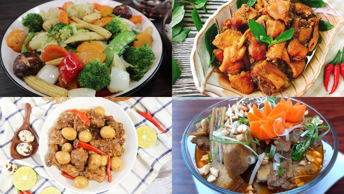 Các bước chuẩn bị món ăn
