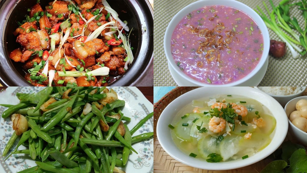 Thịt chân giò heo rang dừa